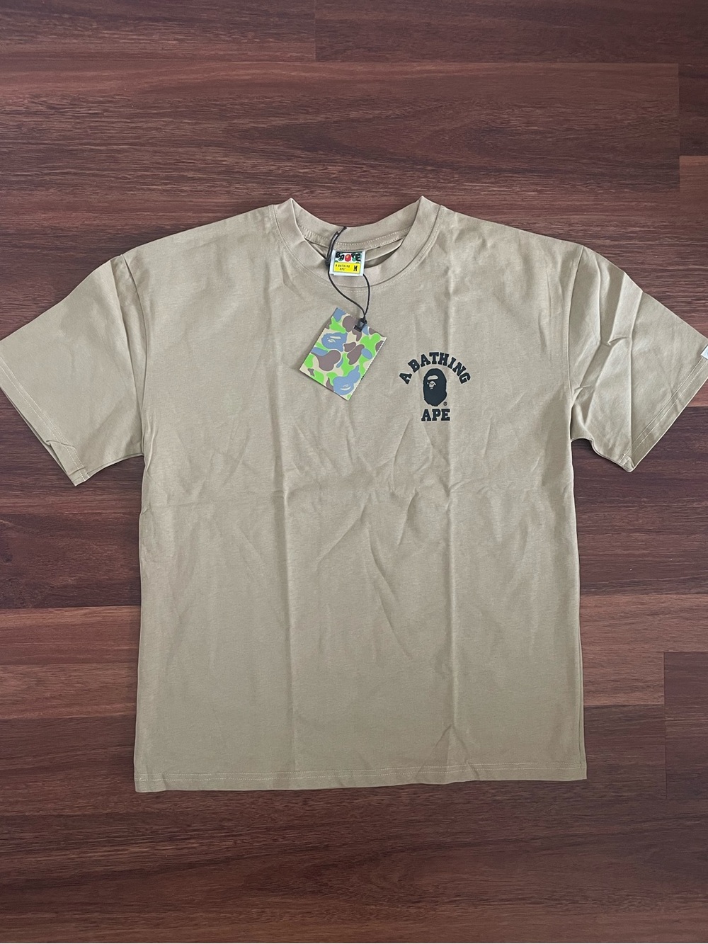 Beige bape size medium like new T-Shirt